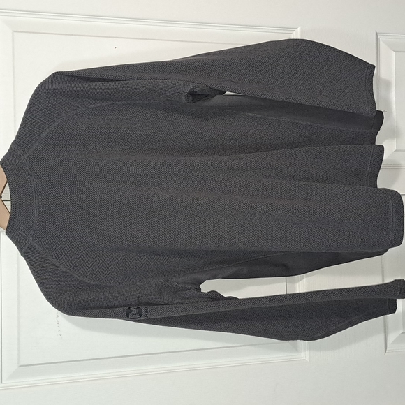 Merrell 1/4 zip pullover mock turtleneck- Large - gray - Picture 3 of 4